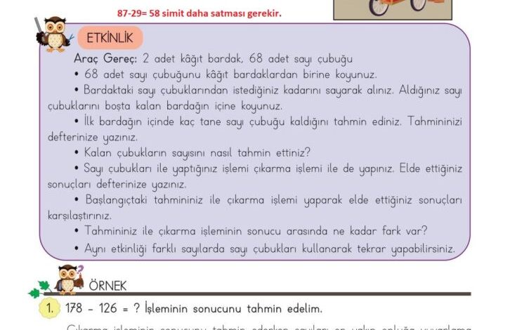 3. Sınıf Matematik Meb Yayınları Sayfa 76 Cevapları