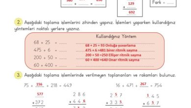 3. Sınıf Matematik Meb Yayınları Sayfa 93 Cevapları