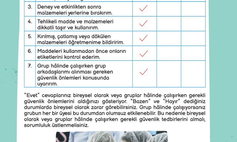 3. Sınıf Meb Yayınları Fen Bilimleri Ders Kitabı Sayfa 104 Cevapları