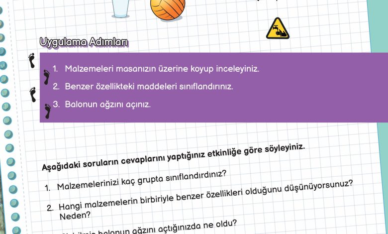 3. Sınıf Meb Yayınları Fen Bilimleri Ders Kitabı Sayfa 107 Cevapları