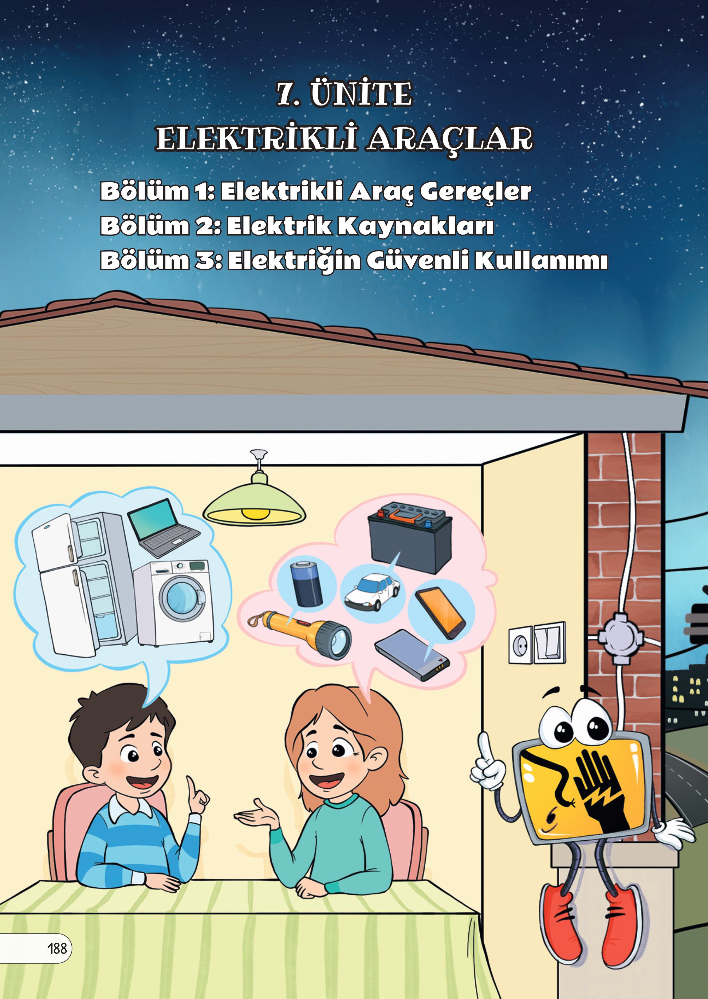 3. Sınıf Meb Yayınları Fen Bilimleri Ders Kitabı Sayfa 188 Cevapları