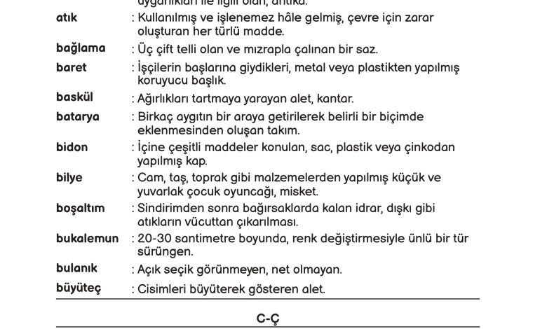 3. Sınıf Meb Yayınları Fen Bilimleri Ders Kitabı Sayfa 232 Cevapları