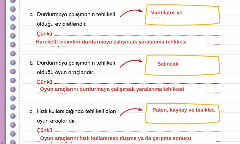 3. Sınıf Meb Yayınları Fen Bilimleri Ders Kitabı Sayfa 85 Cevapları