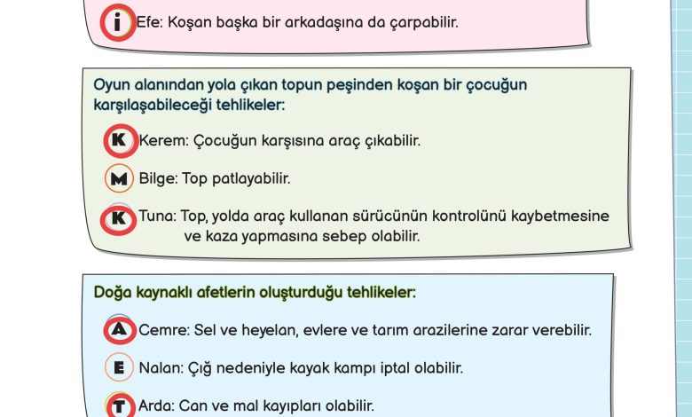 3. Sınıf Meb Yayınları Fen Bilimleri Ders Kitabı Sayfa 89 Cevapları