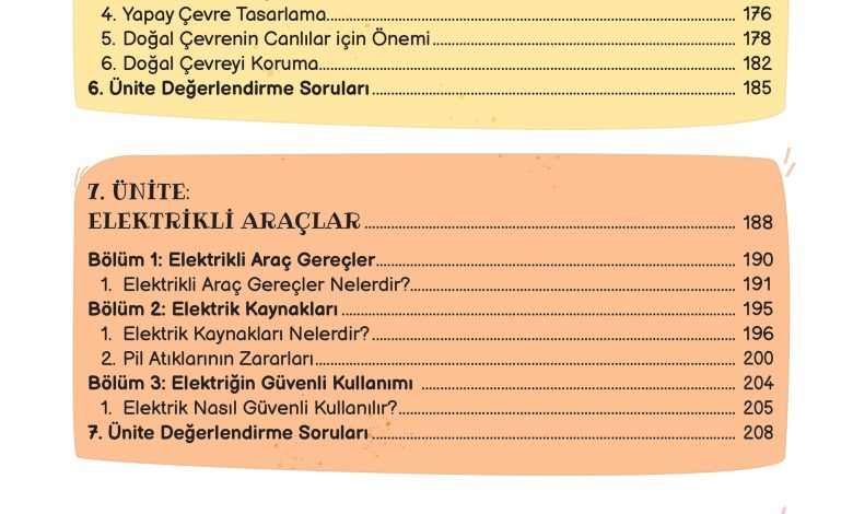 3. Sınıf Meb Yayınları Fen Bilimleri Ders Kitabı Sayfa 9 Cevapları