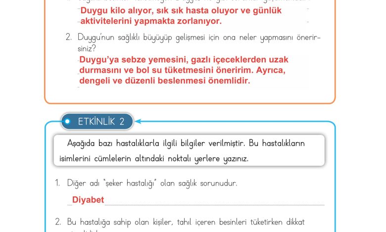 3. Sınıf Meb Yayınları Hayat Bilgisi Ders Kitabı Sayfa 104 Cevapları