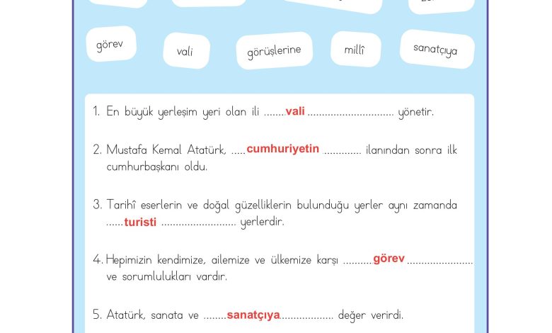 3. Sınıf Meb Yayınları Hayat Bilgisi Ders Kitabı Sayfa 177 Cevapları