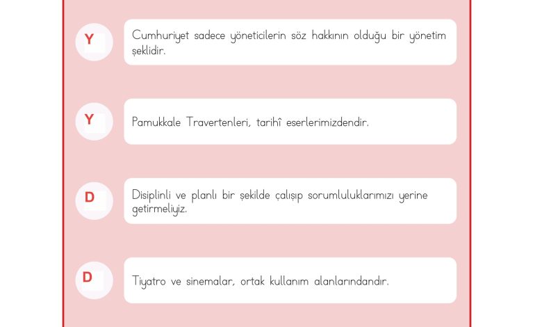 3. Sınıf Meb Yayınları Hayat Bilgisi Ders Kitabı Sayfa 178 Cevapları