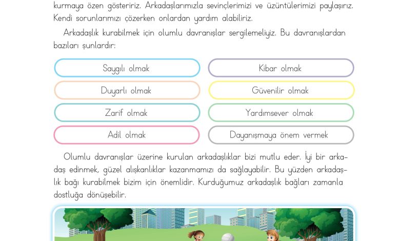 3. Sınıf Meb Yayınları Hayat Bilgisi Ders Kitabı Sayfa 21 Cevapları