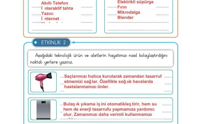 3. Sınıf Meb Yayınları Hayat Bilgisi Ders Kitabı Sayfa 70 Cevapları