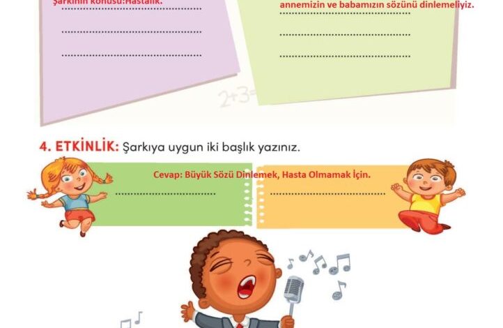 3. Sınıf Türkçe Meb Yayınları Sayfa 257 Cevapları