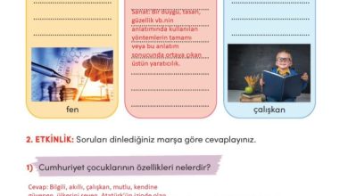 3. Sınıf Türkçe Meb Yayınları Sayfa 67 Cevapları