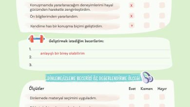 5. Sınıf Meb Yayınları Türkçe 1. Kitap Ders Kitabı Sayfa 189 Cevapları