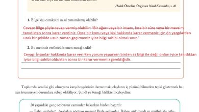 6. Sınıf Evos Yayınları Sosyal Bilgiler Ders Kitabı Sayfa 21 Cevapları