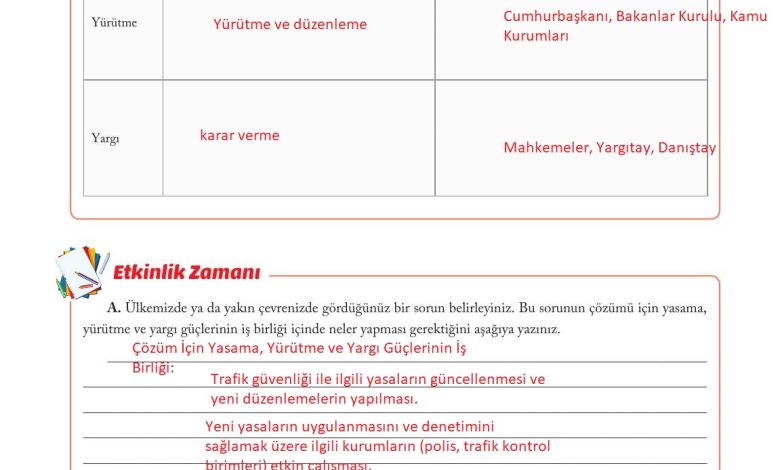 6. Sınıf Evos Yayınları Sosyal Bilgiler Ders Kitabı Sayfa 215 Cevapları