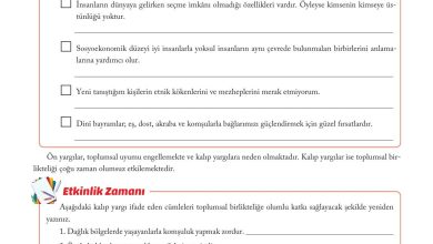 6. Sınıf Evos Yayınları Sosyal Bilgiler Ders Kitabı Sayfa 23 Cevapları