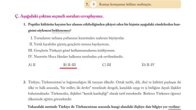 6. Sınıf Evos Yayınları Sosyal Bilgiler Ders Kitabı Sayfa 275 Cevapları