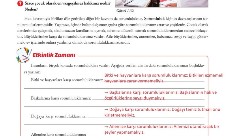 6. Sınıf Evos Yayınları Sosyal Bilgiler Ders Kitabı Sayfa 29 Cevapları