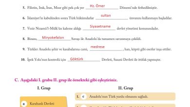 6. Sınıf Evos Yayınları Sosyal Bilgiler Ders Kitabı Sayfa 90 Cevapları