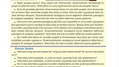 6. Sınıf Gün Yayınları Fen Bilimleri Ders Kitabı Sayfa 103 Cevapları