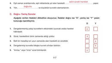 6. Sınıf Gün Yayınları Fen Bilimleri Ders Kitabı Sayfa 117 Cevapları