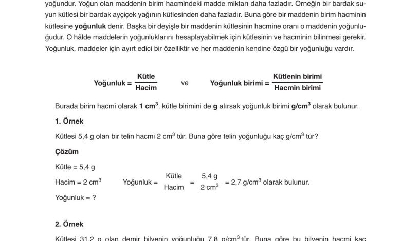 6. Sınıf Gün Yayınları Fen Bilimleri Ders Kitabı Sayfa 140 Cevapları