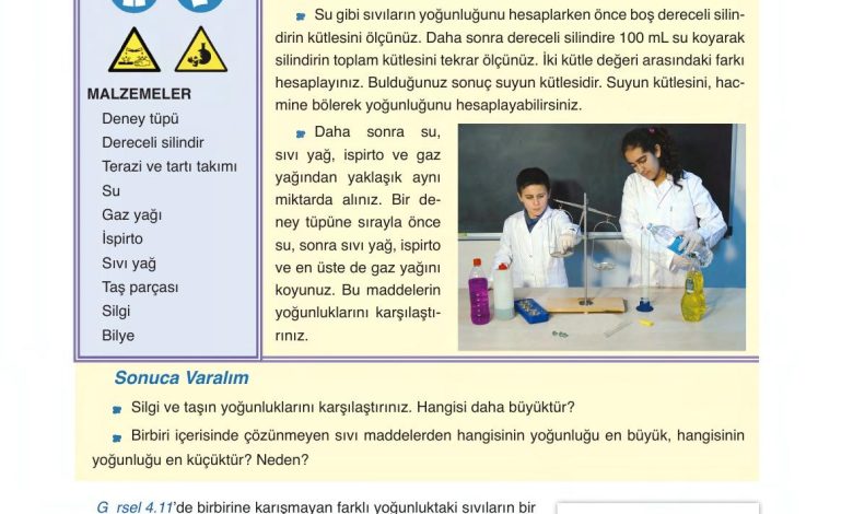 6. Sınıf Gün Yayınları Fen Bilimleri Ders Kitabı Sayfa 141 Cevapları