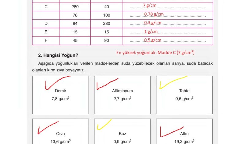 6. Sınıf Gün Yayınları Fen Bilimleri Ders Kitabı Sayfa 144 Cevapları