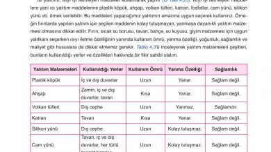 6. Sınıf Gün Yayınları Fen Bilimleri Ders Kitabı Sayfa 150 Cevapları