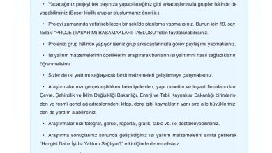 6. Sınıf Gün Yayınları Fen Bilimleri Ders Kitabı Sayfa 152 Cevapları