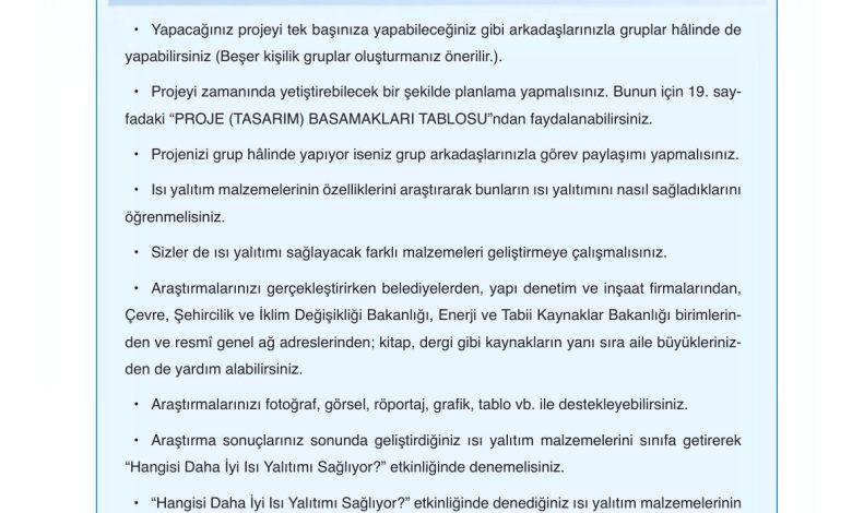 6. Sınıf Gün Yayınları Fen Bilimleri Ders Kitabı Sayfa 152 Cevapları