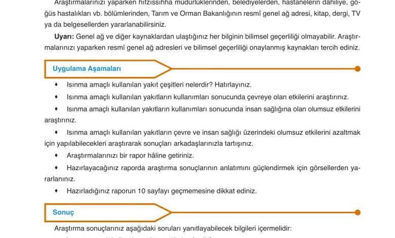 6. Sınıf Gün Yayınları Fen Bilimleri Ders Kitabı Sayfa 160 Cevapları