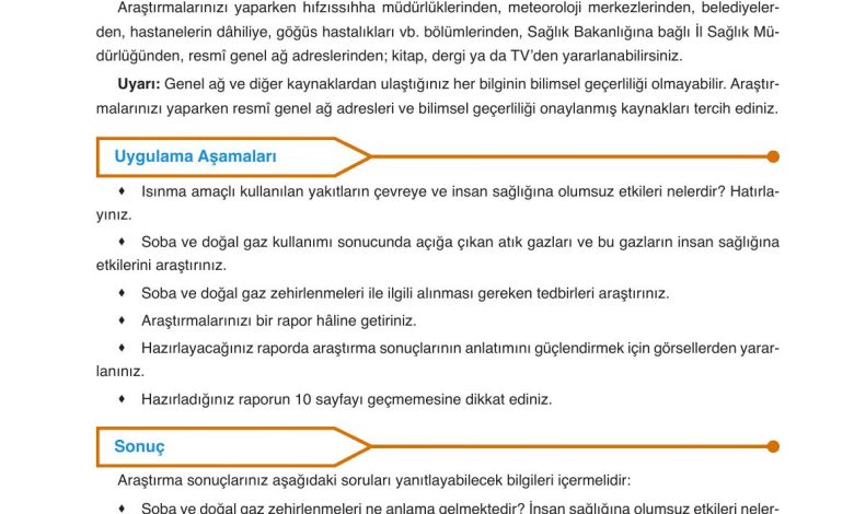 6. Sınıf Gün Yayınları Fen Bilimleri Ders Kitabı Sayfa 164 Cevapları