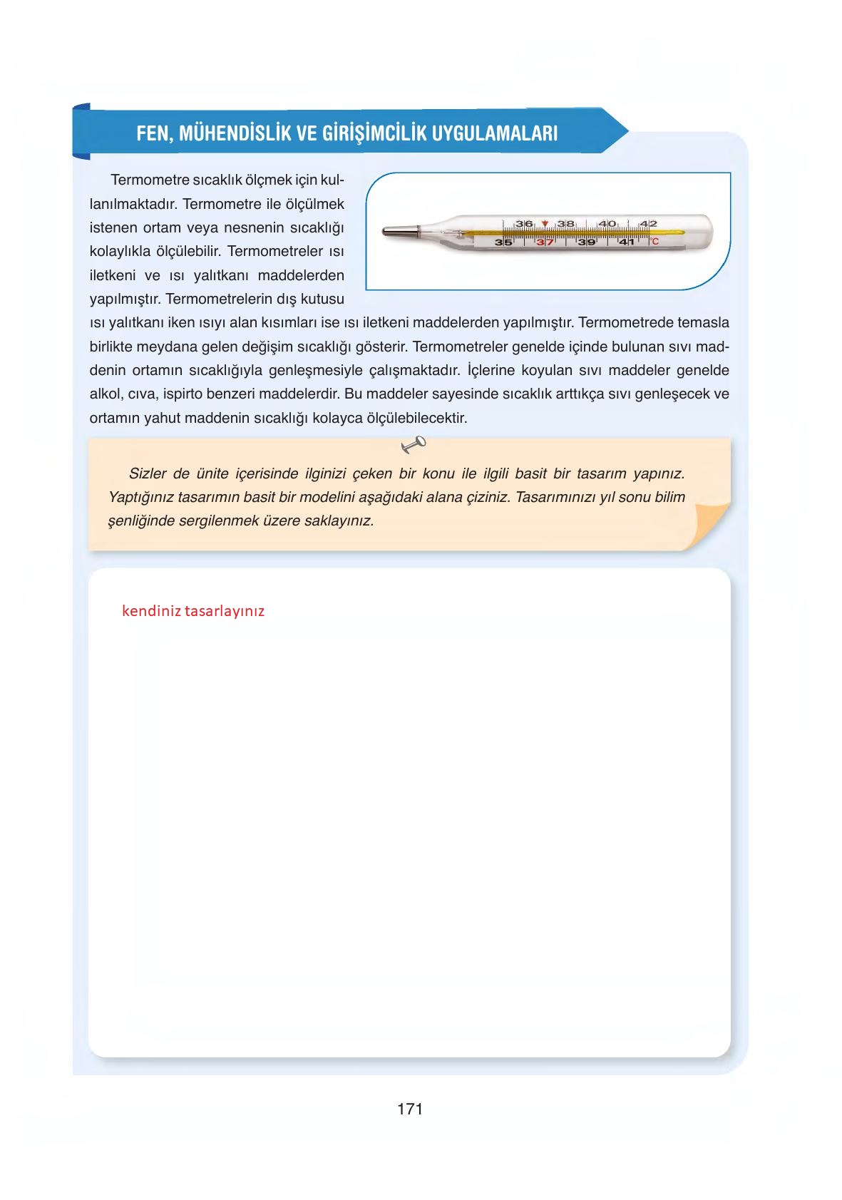 6. Sınıf Gün Yayınları Fen Bilimleri Ders Kitabı Sayfa 171 Cevapları