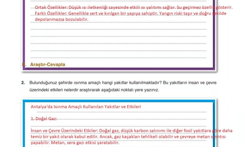 6. Sınıf Gün Yayınları Fen Bilimleri Ders Kitabı Sayfa 177 Cevapları