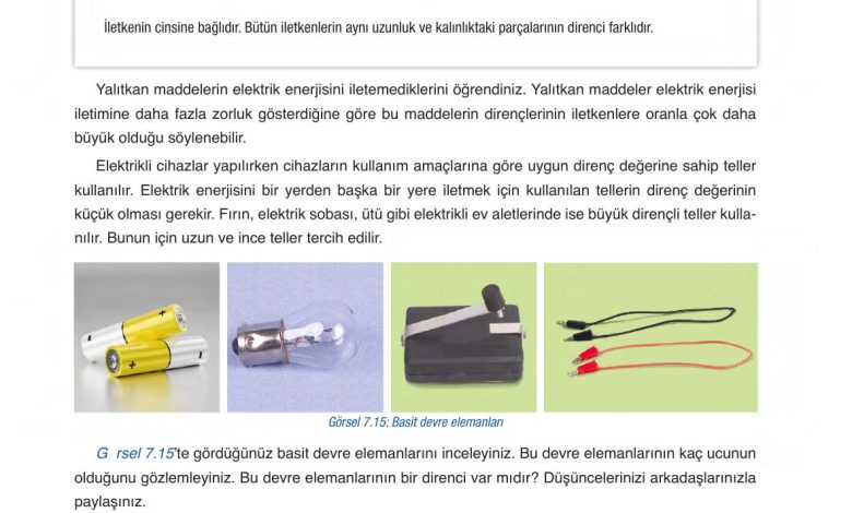 6. Sınıf Gün Yayınları Fen Bilimleri Ders Kitabı Sayfa 269 Cevapları