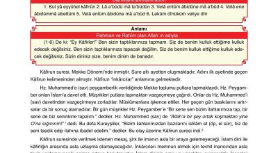 7. Sınıf Erkad Yayınları Din Kültürü Ders Kitabı Sayfa 108 Cevapları