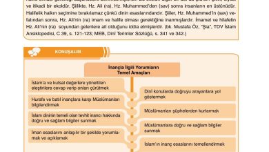 7. Sınıf Erkad Yayınları Din Kültürü Ders Kitabı Sayfa 119 Cevapları