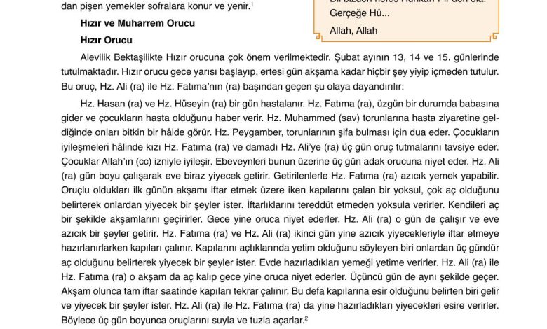 7. Sınıf Erkad Yayınları Din Kültürü Ders Kitabı Sayfa 140 Cevapları