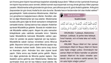 7. Sınıf Erkad Yayınları Din Kültürü Ders Kitabı Sayfa 43 Cevapları