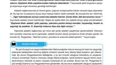 7. Sınıf Erkad Yayınları Din Kültürü Ders Kitabı Sayfa 65 Cevapları