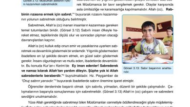 7. Sınıf Erkad Yayınları Din Kültürü Ders Kitabı Sayfa 72 Cevapları