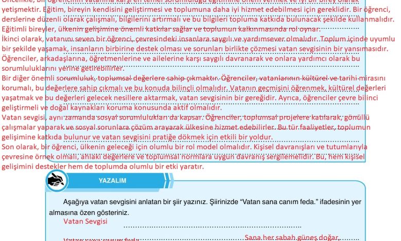 7. Sınıf Erkad Yayınları Din Kültürü Ders Kitabı Sayfa 82 Cevapları