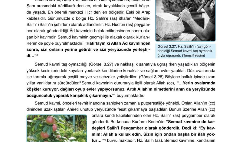 7. Sınıf Erkad Yayınları Din Kültürü Ders Kitabı Sayfa 86 Cevapları