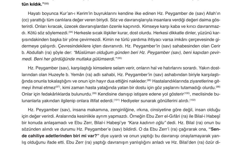 8. Sınıf Gezegen Yayınları Din Kültürü Ders Kitabı Sayfa 100 Cevapları