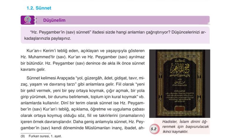 8. Sınıf Gezegen Yayınları Din Kültürü Ders Kitabı Sayfa 112 Cevapları