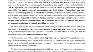 8. Sınıf Gezegen Yayınları Din Kültürü Ders Kitabı Sayfa 115 Cevapları