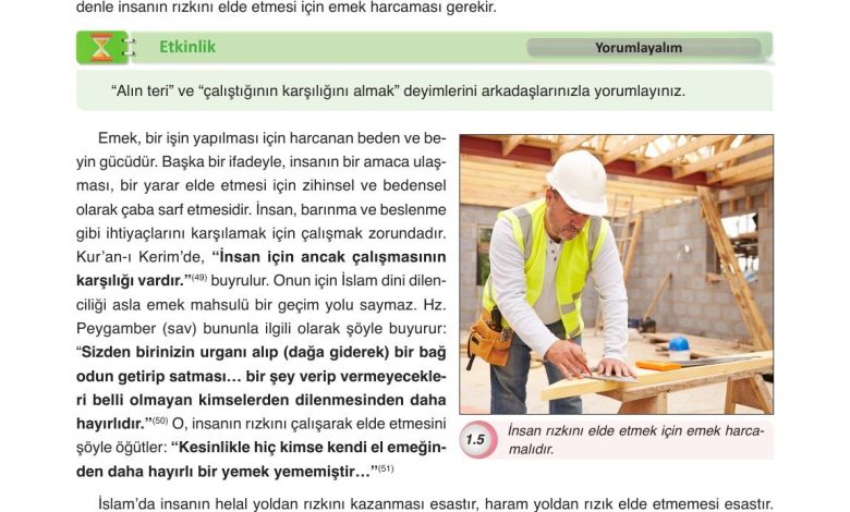 8. Sınıf Gezegen Yayınları Din Kültürü Ders Kitabı Sayfa 23 Cevapları