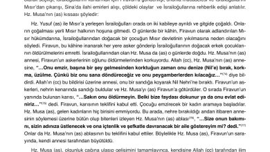 8. Sınıf Gezegen Yayınları Din Kültürü Ders Kitabı Sayfa 31 Cevapları