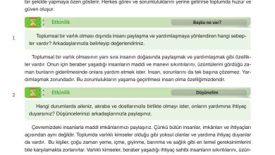 8. Sınıf Gezegen Yayınları Din Kültürü Ders Kitabı Sayfa 38 Cevapları